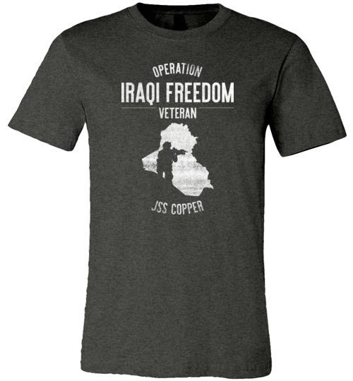 Operation Iraqi Freedom "JSS Copper" - Men's/Unisex Lightweight Fitted T-Shirt