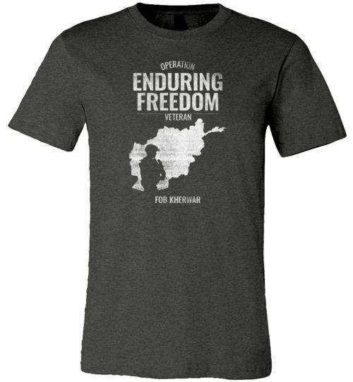 Load image into Gallery viewer, Operation Enduring Freedom &quot;FOB Kherwar&quot; - Men&#39;s/Unisex Lightweight Fitted T-Shirt
