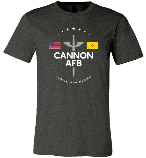 Load image into Gallery viewer, Cannon AFB - Men&#39;s/Unisex Lightweight Fitted T-Shirt-Wandering I Store
