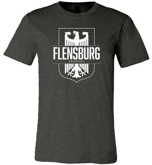 Load image into Gallery viewer, Flensburg, Germany - Men&#39;s/Unisex Lightweight Fitted T-Shirt
