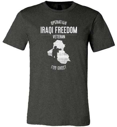 Load image into Gallery viewer, Operation Iraqi Freedom &quot;FOB Ghost&quot; - Men&#39;s/Unisex Lightweight Fitted T-Shirt
