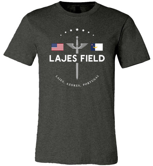 Load image into Gallery viewer, Lajes Field - Men&#39;s/Unisex Lightweight Fitted T-Shirt-Wandering I Store
