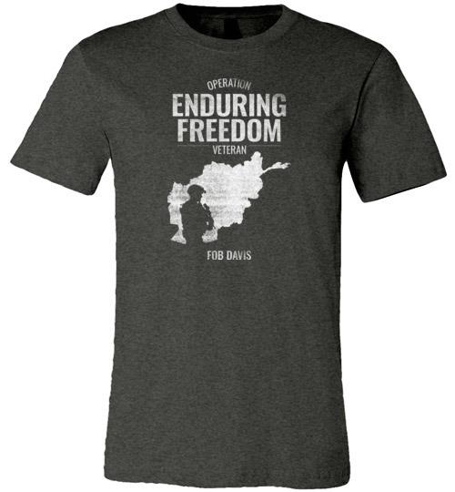 Operation Enduring Freedom "FOB Davis" - Men's/Unisex Lightweight Fitted T-Shirt