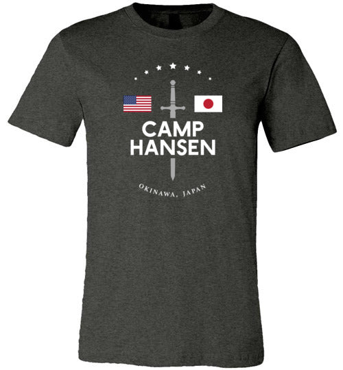 Camp Hansen - Men's/Unisex Lightweight Fitted T-Shirt-Wandering I Store