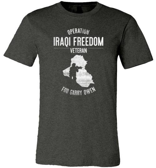 Load image into Gallery viewer, Operation Iraqi Freedom &quot;FOB Garry Owen&quot; - Men&#39;s/Unisex Lightweight Fitted T-Shirt
