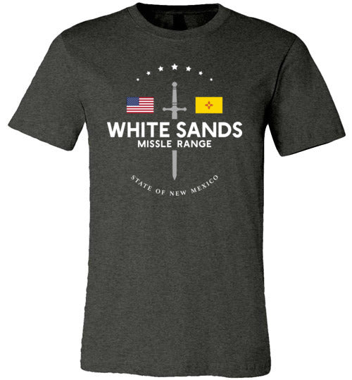 Load image into Gallery viewer, White Sands Missile Range - Men&#39;s/Unisex Lightweight Fitted T-Shirt-Wandering I Store
