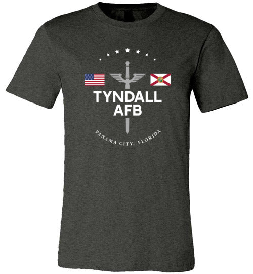 Load image into Gallery viewer, Tyndall AFB - Men&#39;s/Unisex Lightweight Fitted T-Shirt-Wandering I Store
