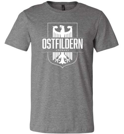 Load image into Gallery viewer, Ostfildern, Germany - Men&#39;s/Unisex Lightweight Fitted T-Shirt
