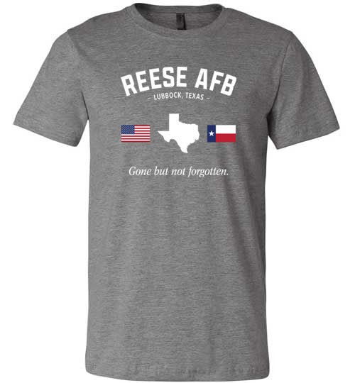 Reese AFB "GBNF" - Men's/Unisex Lightweight Fitted T-Shirt-Wandering I Store