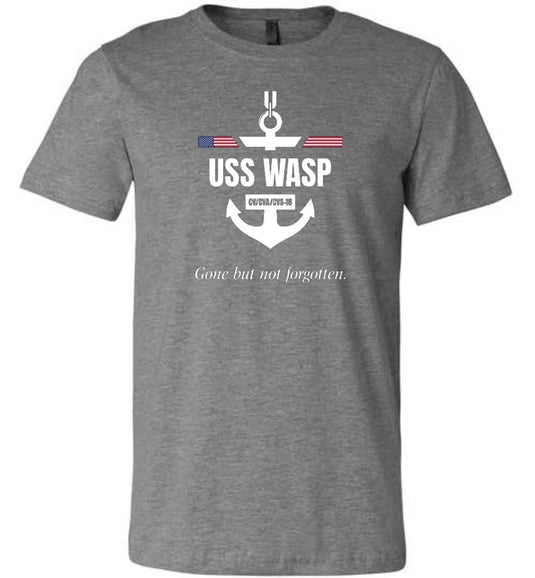 USS Wasp CV/CVA/CVS-18 "GBNF" - Men's/Unisex Lightweight Fitted T-Shirt