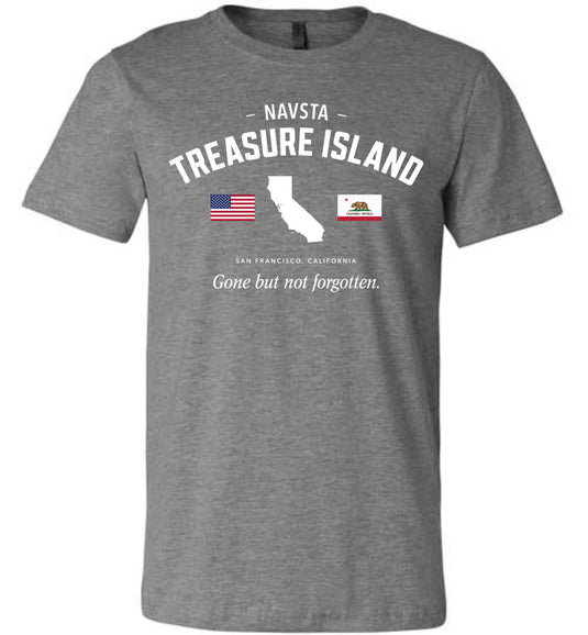 NAVSTA Treasure Island "GBNF" - Men's/Unisex Lightweight Fitted T-Shirt