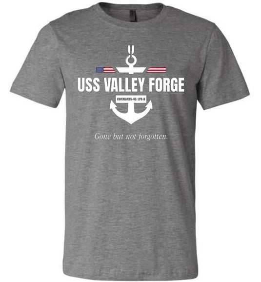 USS Valley Forge CV/CVA/CVS-45 LPH-8 "GBNF" - Men's/Unisex Lightweight Fitted T-Shirt