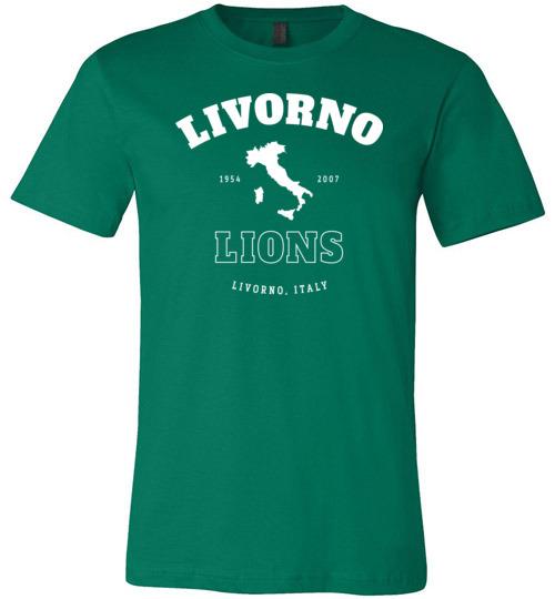 Livorno Lions - Men's/Unisex Lightweight Fitted T-Shirt