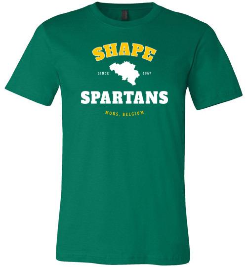 SHAPE Spartans - Men's/Unisex Lightweight Fitted T-Shirt