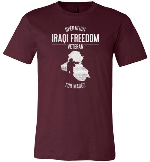 Load image into Gallery viewer, Operation Iraqi Freedom &quot;FOB Marez&quot; - Men&#39;s/Unisex Lightweight Fitted T-Shirt
