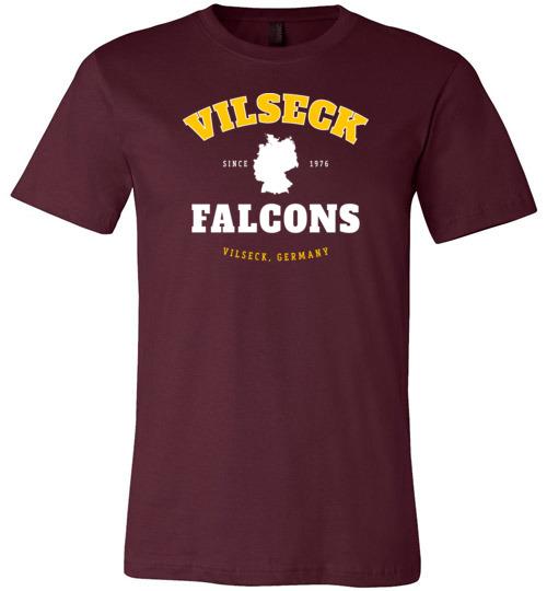 Vilseck Falcons - Men's/Unisex Lightweight Fitted T-Shirt