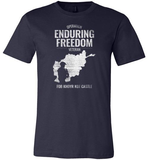 Operation Enduring Freedom "FOB Khoyr Kot Castle" - Men's/Unisex Lightweight Fitted T-Shirt