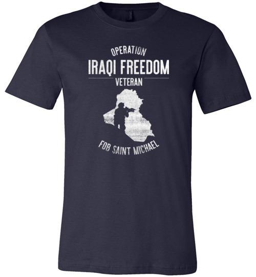 Operation Iraqi Freedom "FOB Saint Michael" - Men's/Unisex Lightweight Fitted T-Shirt