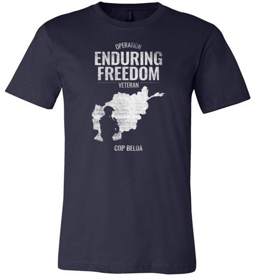 Operation Enduring Freedom "COP Belda" - Men's/Unisex Lightweight Fitted T-Shirt