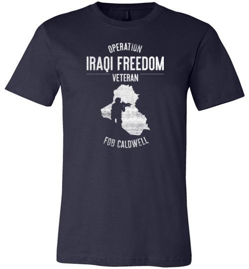 Operation Iraqi Freedom "FOB Caldwell" - Men's/Unisex Lightweight Fitted T-Shirt