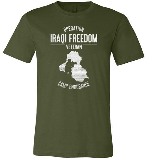 Operation Iraqi Freedom "Camp Endurance" - Men's/Unisex Lightweight Fitted T-Shirt