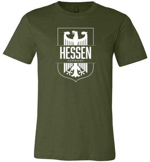 Load image into Gallery viewer, Hessen, Germany - Men&#39;s/Unisex Lightweight Fitted T-Shirt
