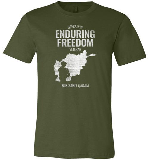 Load image into Gallery viewer, Operation Enduring Freedom &quot;FOB Sabit Qadam&quot; - Men&#39;s/Unisex Lightweight Fitted T-Shirt
