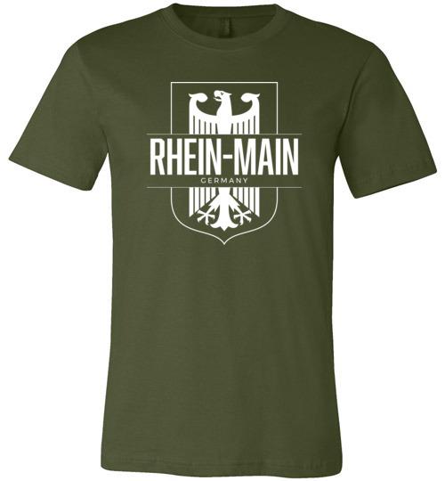 Load image into Gallery viewer, Rhein-Main, Germany - Men&#39;s/Unisex Lightweight Fitted T-Shirt
