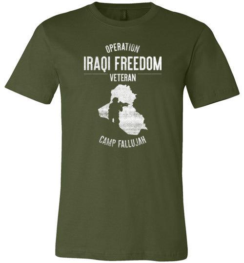 Operation Iraqi Freedom "Camp Fallujah" - Men's/Unisex Lightweight Fitted T-Shirt