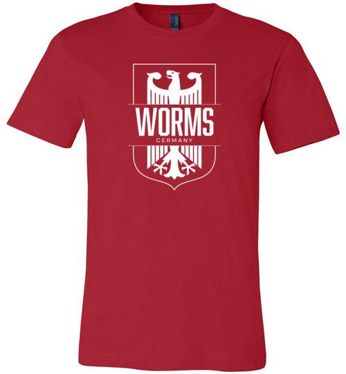 Worms, Germany - Men's/Unisex Lightweight Fitted T-Shirt