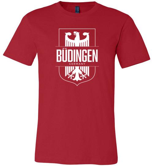 Load image into Gallery viewer, Budingen, Germany - Men&#39;s/Unisex Lightweight Fitted T-Shirt
