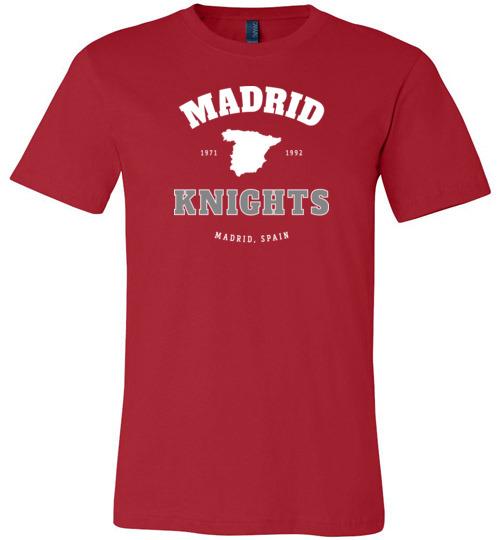 Madrid Knights - Men's/Unisex Lightweight Fitted T-Shirt