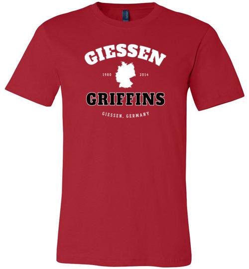 Giessen Griffins - Men's/Unisex Lightweight Fitted T-Shirt
