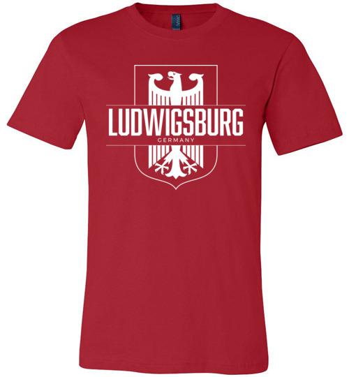 Ludwigsburg, Germany - Men's/Unisex Lightweight Fitted T-Shirt