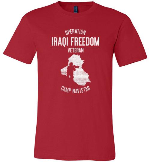 Operation Iraqi Freedom "Camp Navistar" - Men's/Unisex Lightweight Fitted T-Shirt