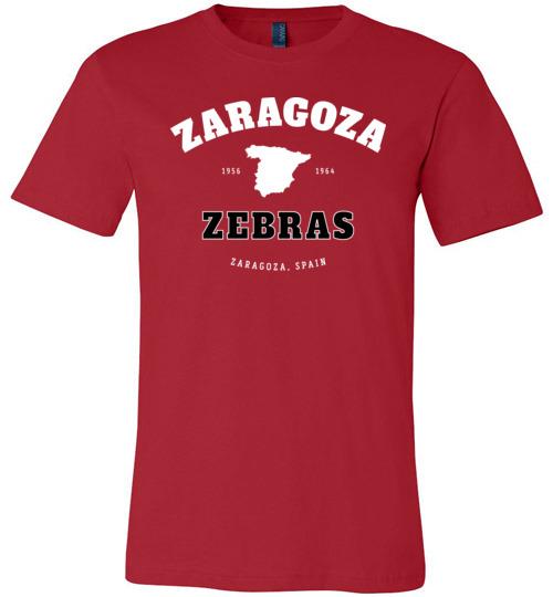 Zaragoza Zebras - Men's/Unisex Lightweight Fitted T-Shirt
