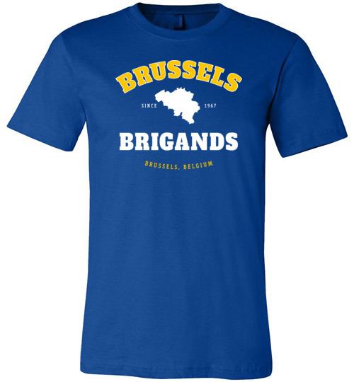 Brussels Brigands - Men's/Unisex Lightweight Fitted T-Shirt