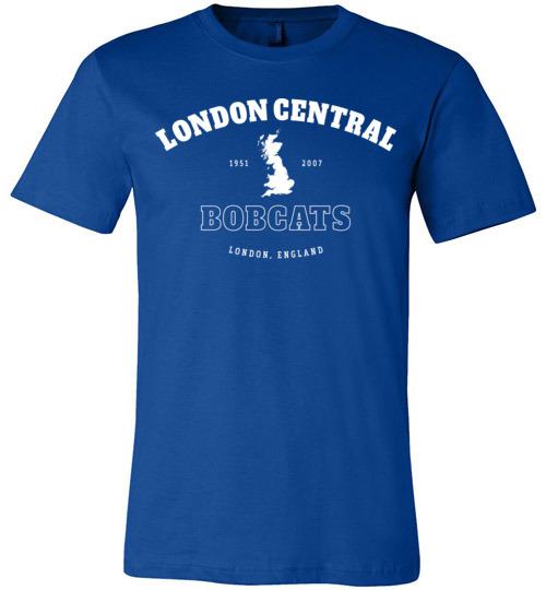London Central Bobcats - Men's/Unisex Lightweight Fitted T-Shirt