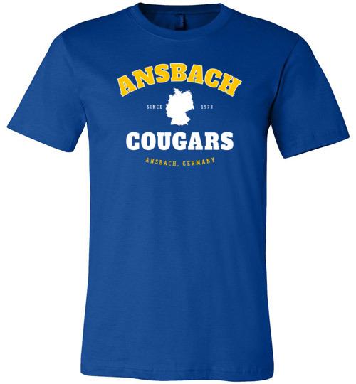 Ansbach Cougars - Men's/Unisex Lightweight Fitted T-Shirt