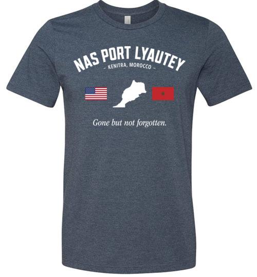 NAS Port Lyautey "GBNF" - Men's/Unisex Lightweight Fitted T-Shirt