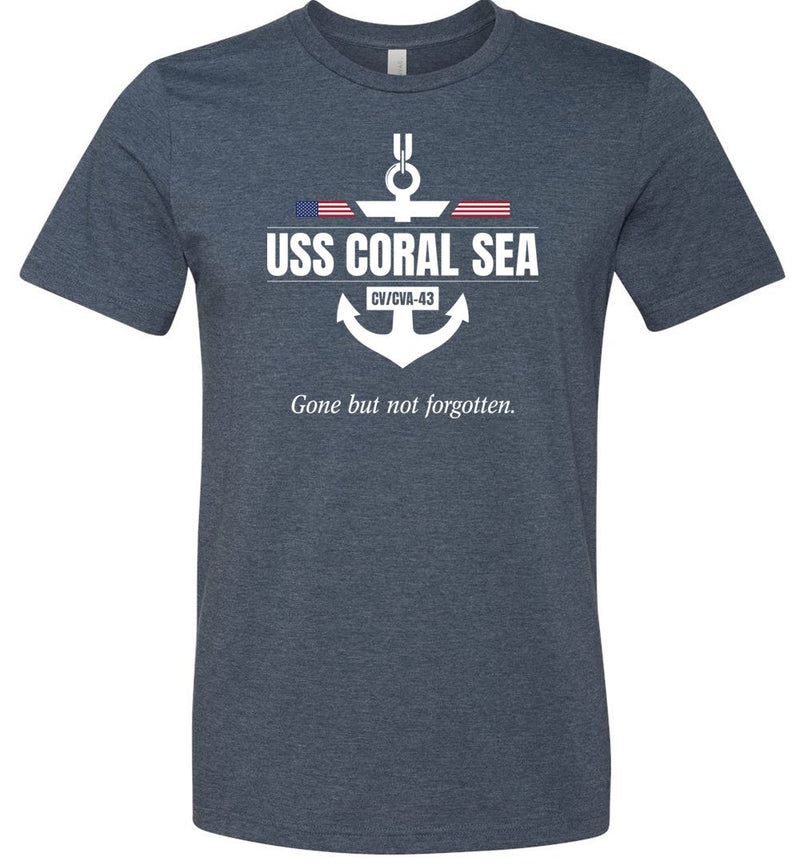 Load image into Gallery viewer, USS Coral Sea CV/CVA-43 &quot;GBNF&quot; - Men&#39;s/Unisex Lightweight Fitted T-Shirt
