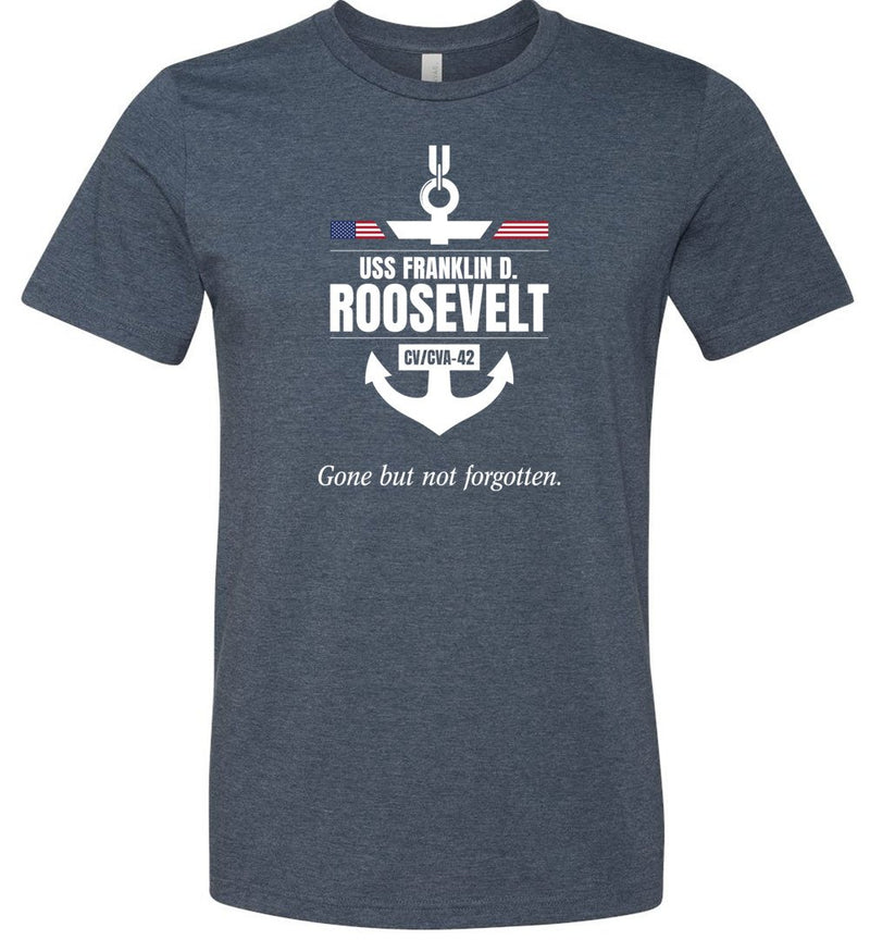 Load image into Gallery viewer, USS Franklin D. Roosevelt CV/CVA-42 &quot;GBNF&quot; - Men&#39;s/Unisex Lightweight Fitted T-Shirt
