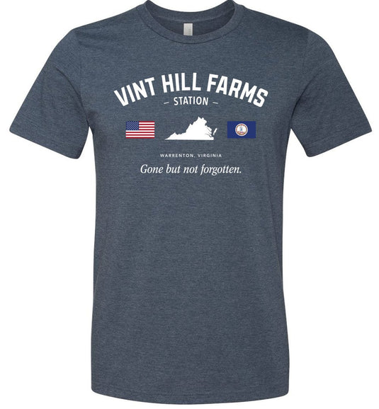 Vint Hill Farms Station "GBNF" - Men's/Unisex Lightweight Fitted T-Shirt