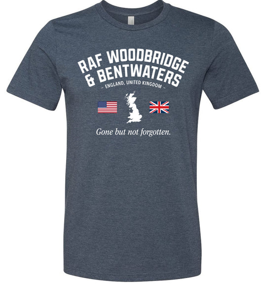 RAF Woodbridge & Bentwaters "GBNF" - Men's/Unisex Lightweight Fitted T-Shirt