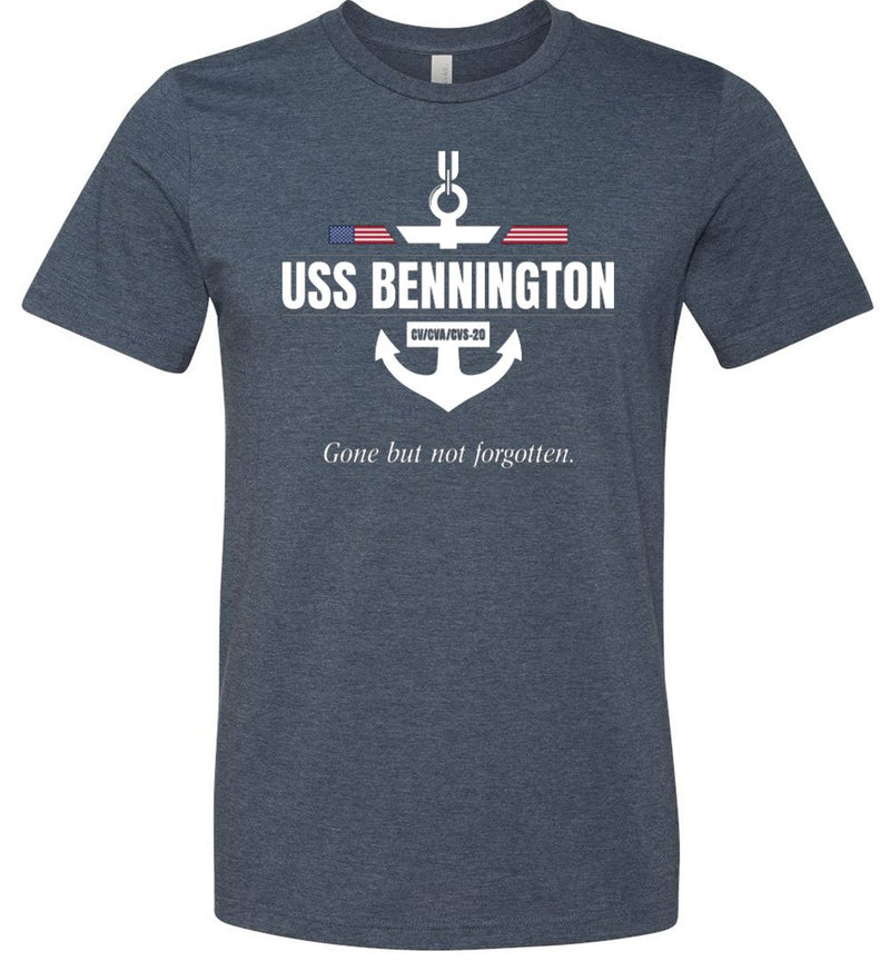 Load image into Gallery viewer, USS Bennington CV/CVA/CVS-20 &quot;GBNF&quot; - Men&#39;s/Unisex Lightweight Fitted T-Shirt
