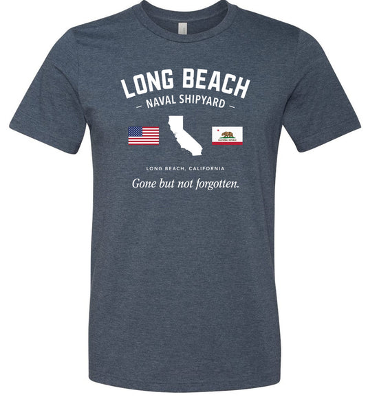 Long Beach Naval Shipyard "GBNF" - Men's/Unisex Lightweight Fitted T-Shirt