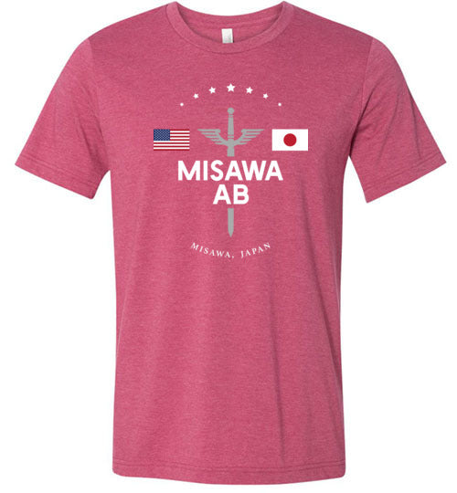 Load image into Gallery viewer, Misawa AB - Men&#39;s/Unisex Lightweight Fitted T-Shirt-Wandering I Store
