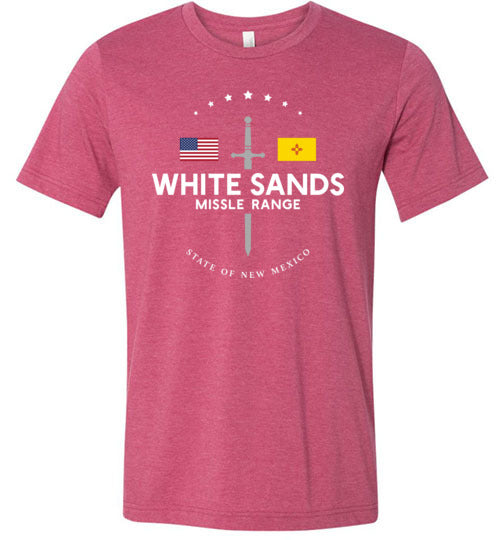White Sands Missile Range - Men's/Unisex Lightweight Fitted T-Shirt-Wandering I Store