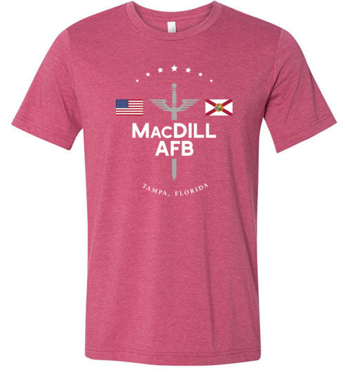 Load image into Gallery viewer, MacDill AFB - Men&#39;s/Unisex Lightweight Fitted T-Shirt-Wandering I Store
