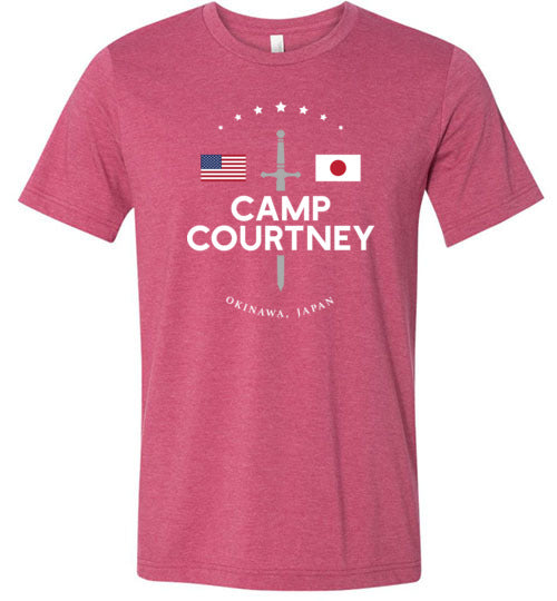 Camp Courtney - Men's/Unisex Lightweight Fitted T-Shirt-Wandering I Store